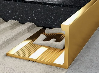 L-профиль латунный