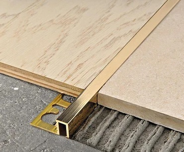 Профиль латунный закладной