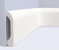 Напольный плинтус 98 мм Hiwood B98V1 2 м