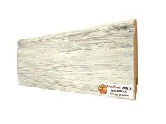 Напольный плинтус МДФ Teckwood цветной Дуб Аляска 100х16х2150 мм