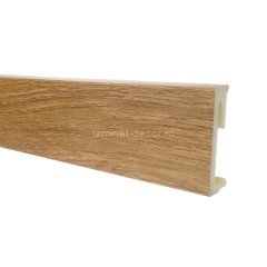 Плинтус для пола ПВХ 60 мм SALAG ALPHA Noble Oak AP6137 благородный дуб 2.2 м