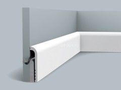 Напольный плинтус с кабель-каналом Orac Decor Duropolymer SX185 2 м