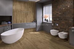 Кварцвиниловая плитка Damy Floor Family LVT Орех Европейский 0036-2-LVT 1227х187х2.5 мм 18 шт-4.13 м2 43 класс