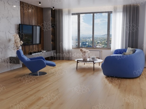 Заказать SPC ламинат NatisSton Legger Begna 5001-10 43 класс 1220х183 под дерево 3,5 мм 