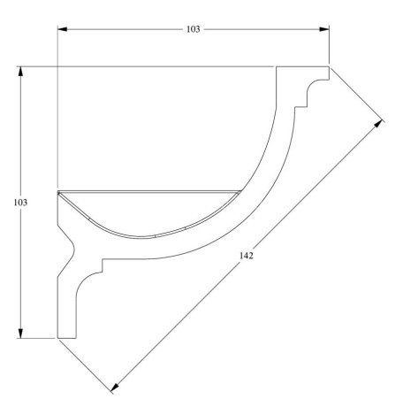 Заказать Потолочный плинтус гибкий Orac Decor Purotouch Flex C902F 2 м