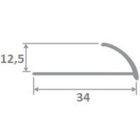 Заказать Уголок внешний (раскладка) для плитки ЛПО-12 2,7 м
