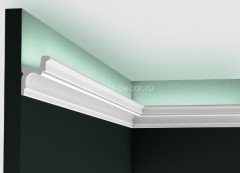 Потолочный плинтус скрытого освещения 42х55 мм Orac Decor Purotouch C323 2 м