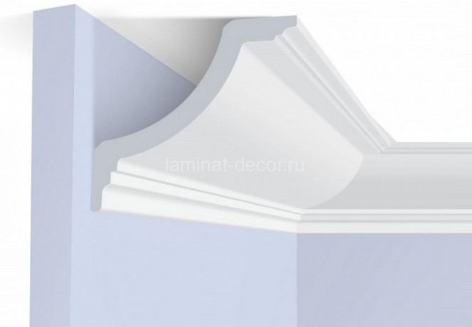 Заказать Потолочный плинтус 100х100 мм Hiwood A141 белый 2м 