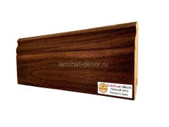 Напольный плинтус МДФ Teckwood цветной Темный Орех 100х16х2150 мм