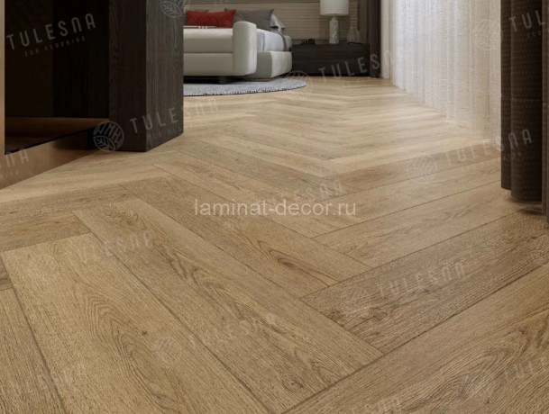 Заказать Каменно-полимерный ламинат SPC Alpine Floor Tulesna Art Parquet 1005-02 Stella 43 класс 600х125х4 мм замок 4V-Groove фаска упаковка 1.95 м2 