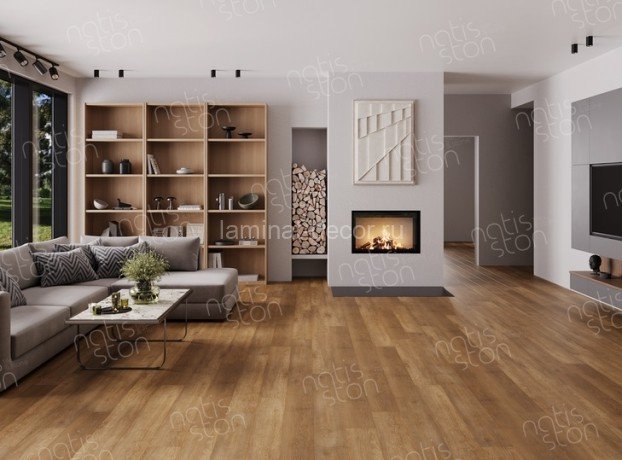 Заказать SPC ламинат NatisSton Legger Otra 5001-06 43 класс 1220х183 под дерево 3,5 мм
