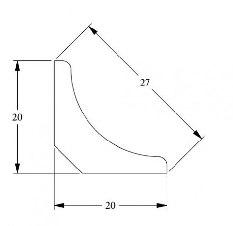 Заказать Потолочный плинтус Orac Decor Duropolymer CX133 2 м 