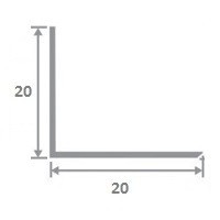 Заказать Латунный уголок ЛПН-20х20 2,7 м