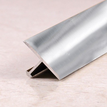 Заказать Алюминиевый Т-профиль ПТ-30 серебро глянцевое 2,7 м 