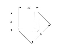 Потолочный плинтус Orac Decor Duropolymer CX134 2 м