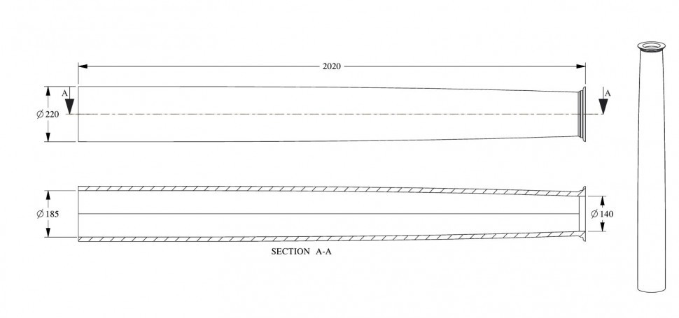 Заказать Колонна Orac Decor Purotouch K1102 220х220 мм