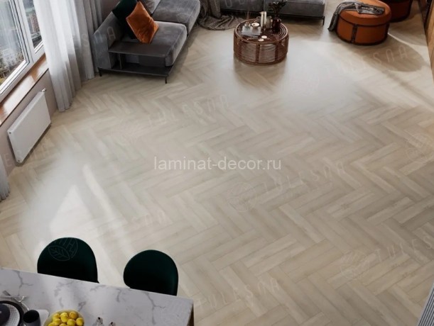 Заказать Каменно-полимерный ламинат SPC Alpine Floor Tulesna Art Parquet 1005-04 Radiante 43 класс 600х125х4 мм замок 4V-Groove фаска упаковка 1.95 м2 