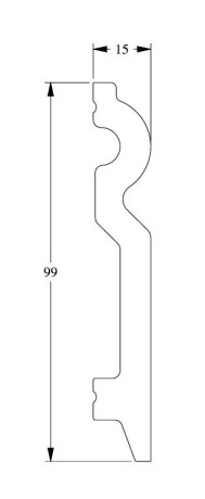 Заказать Напольный плинтус с кабель-каналом гибкий Orac Decor Duropolymer Flex SX137F 2 м