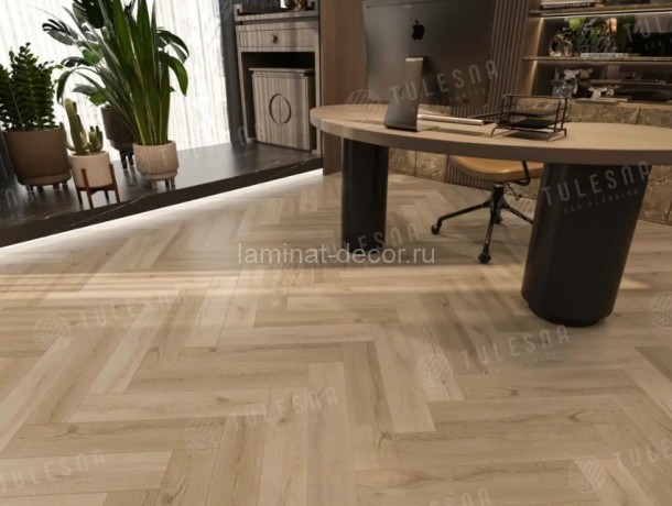 Заказать Каменно-полимерный ламинат SPC Alpine Floor Tulesna Art Parquet 1005-05 Caldo 43 класс 600х125х4 мм замок 4V-Groove фаска упаковка 1.95 м2 