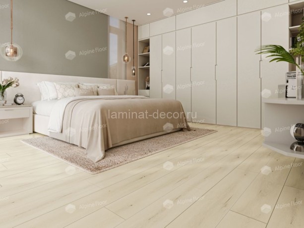Заказать Каменно-полимерный ламинат SPC Alpine Floor Solo Plus ECO 14-401 Ададжио замок 4V-Groove фаска 1220х183х4 мм 43 класс упаковка 2.23 м2 18 кг 