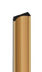 Финишный молдинг для стеновых панелей HiWood LF139B G365 12х34 мм бежевый 2,7 м