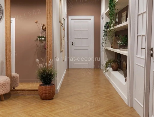 Заказать Каменно-полимерный ламинат SPC Alpine Floor Tulesna Art Parquet 1005-07 Sincero 43 класс 600х125х4 мм замок 4V-Groove фаска упаковка 1.95 м2 