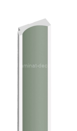 Заказать Финишный молдинг для стеновых панелей HiWood LF139B GN69 12х34 мм зеленый 2,7 м 