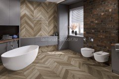 Ламинат SPC Damy Floor Chevron Сен-Жермен DF05-Ch 600 х 127 мм 43 класс 22 шт - 1,676 м2 5 мм