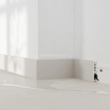 Заказать Плинтус для пола ПВХ 80 мм SALAG ALPHA Kaszmir AP81F4 кашмир 2.4 м 