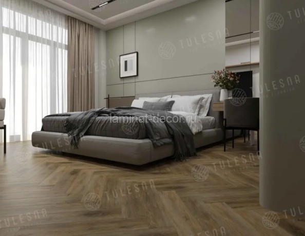 Заказать Каменно-полимерный ламинат SPC Alpine Floor Tulesna Art Parquet 1005-08 Divino 43 класс 600х125х4 мм замок 4V-Groove фаска упаковка 1.95 м2 