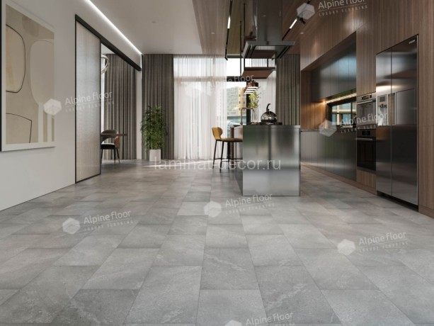 Заказать Каменно-полимерный ламинат SPC Alpine Floor Stone Mineral Core ECO 4-14 Блайд замок 4V-Groove фаска 609,6х304,8х4 мм 43 класс упаковка 2.232 м2 16 кг 