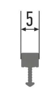 Заказать Профиль вставка Т-образная 5х10 мм Progress PITOS 510 латунь шлифованная 2,7 м 