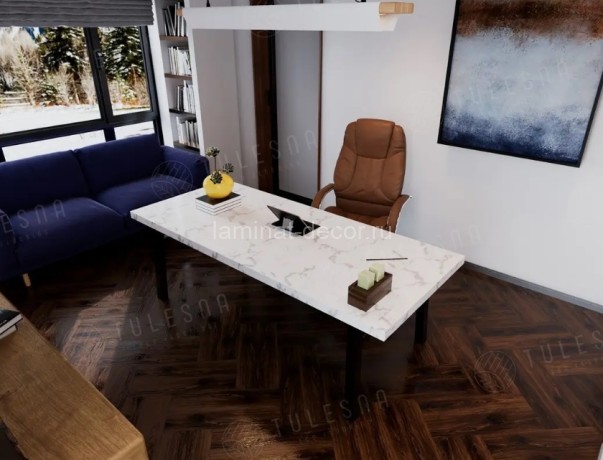 Заказать Каменно-полимерный ламинат SPC Alpine Floor Tulesna Art Parquet 1005-09 Allegro 43 класс 600х125х4 мм замок 4V-Groove фаска упаковка 1.95 м2 