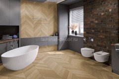 Ламинат SPC Damy Floor Chevron Тюильри DF03-Ch 600 х 127 мм 43 класс 22 шт - 1,676 м2 5 мм