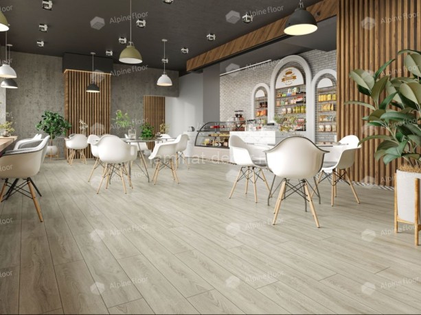 Заказать Каменно-полимерный ламинат SPC Alpine Floor Solo Plus ECO 14-901 Маэстоса замок 4V-Groove фаска 1220х183х4 мм 43 класс упаковка 2.23 м2 18 кг 