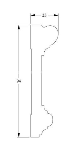 Заказать Молдинг Orac Decor Duropolymer DX121-2300 2,3 м 