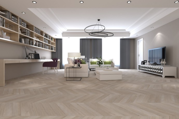Заказать Ламинат SPC Damy Floor Chevron Пале-Рояль DF02-Ch 600 х 127 мм 43 класс 22 шт - 1,676 м2 5 мм 