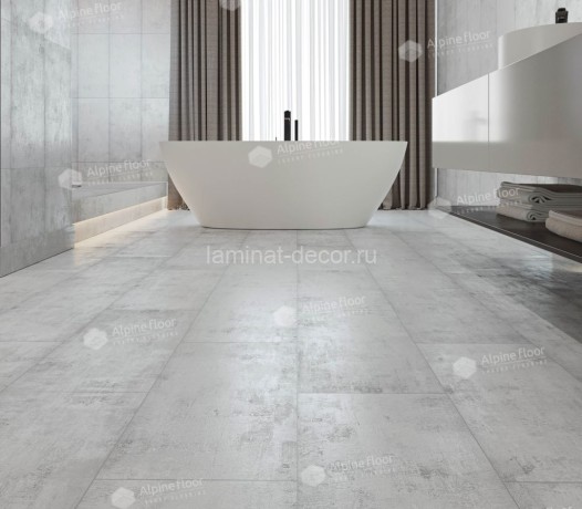 Заказать Каменно-полимерный ламинат SPC Alpine Floor Stone Mineral Core ECO 4-18 Сумидеро замок 4V-Groove фаска 609,6х304,8х4 мм 43 класс упаковка 2.232 м2 16 кг