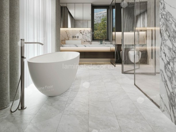Заказать Каменно-полимерный ламинат SPC Alpine Floor Stone Mineral Core ECO 4-19 Чили замок 4V-Groove фаска 609,6х304,8х4 мм 43 класс упаковка 2.232 м2 16 кг 