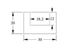 Потолочный плинтус Orac Decor Duropolymer CX190 для скрытого освещения 2 м