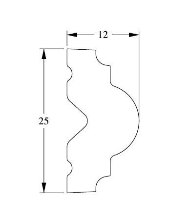 Заказать Молдинг Orac Decor Duropolymer PX103 2 м