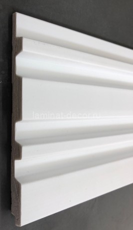 Заказать Стеновая панель Hiwood LV122 NP белая 120х12 мм 2,7 м 