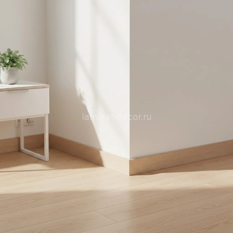 Заказать Плинтус для пола ПВХ 80 мм SALAG ALPHA SK Dab Aria AP8139 дуб 2.4 м 