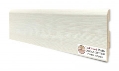 Напольный плинтус МДФ Teckwood цветной Сандал Светлый 75х16х2150 мм