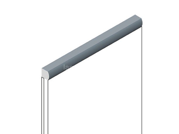 Заказать Декоративный молдинг для стен и потолков 15х15 мм HiWood D15V2 BU29 цвет под дерево 2.7м 