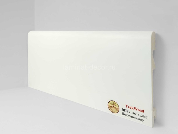 Заказать Напольный плинтус Teckwood дюрополимер ДП8 100x14x2000 мм