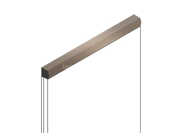 Заказать Декоративный молдинг для стен и потолков 15х15 мм HiWood D15V2 G216 цвет под дерево 2.7м