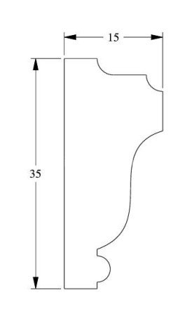Заказать Молдинг Orac Decor Duropolymer PX117 2 м 
