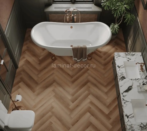 Заказать Каменно-полимерный ламинат SPC Alpine Floor Tulesna Art Parquet 1005-16 Granit 43 класс 600х125х4 мм замок 4V-Groove фаска упаковка 1.95 м2 
