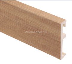 Плинтус для пола ПВХ 80 мм SALAG ALPHA Essence AP8143 под дерево 2.4 м